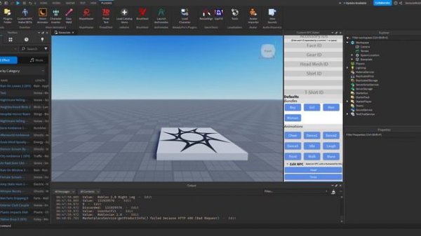 КАК ЗАСПАВНИТЬ ROBLOXIAN 2.0 И СКИН ИГРОКА В РОБЛОКС СТУДИО