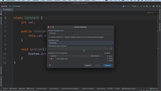 IntelliJ IDEA Tips & Tricks #54: Automatically Extract Interfaces from Existing Classes смотреть онлайн
