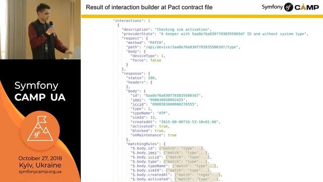 Contract testing - isolated testing of microservices - Symfony Camp 2018, Smart Gamma смотреть онлайн