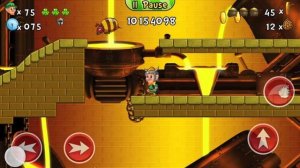 Lep's World 2, Castle, Level 8-8 +BOSS walkthrough with all 3 Gold Pots (Android and iOS game app)