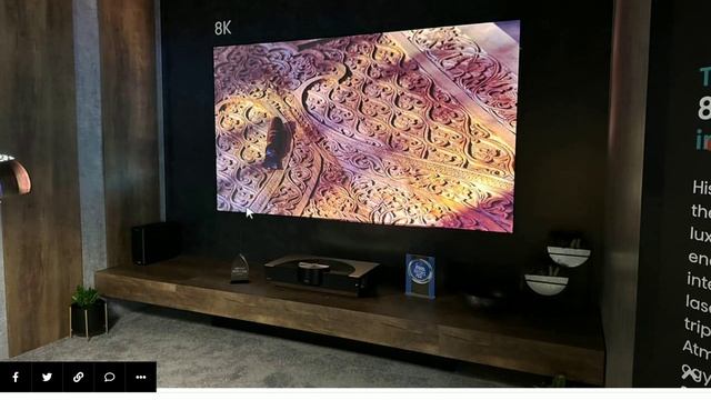 Hisense 120LX 8K UST Projector Launches as first Ultra Short Throw Laser TV with full 8K resolution смотреть онлайн