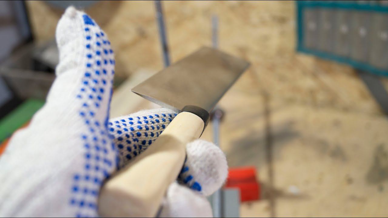 Изготовление Ножей: Японский Накири | Изготовление Нового Ножа Без Термо Обработки. смотреть онлайн