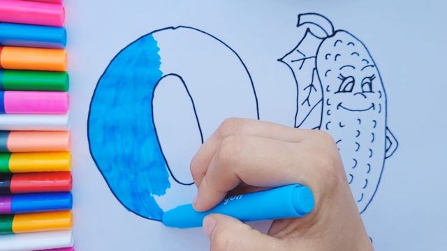 Алфавит. Азбука. Учим букву О. Для детей. Русские буквы. смотреть онлайн