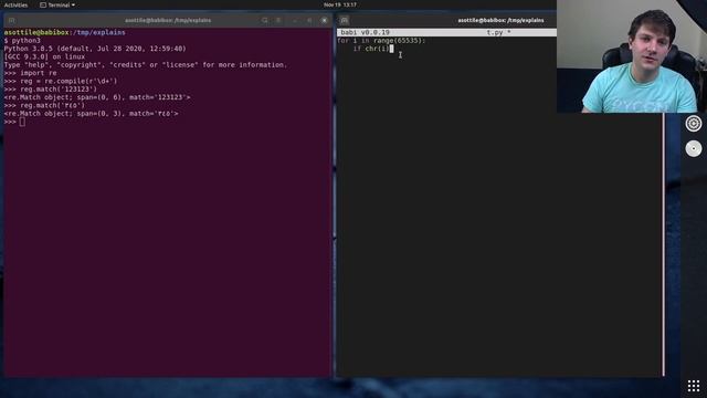 python regex: \d gotcha! (beginner - intermediate) anthony explains #156 смотреть онлайн