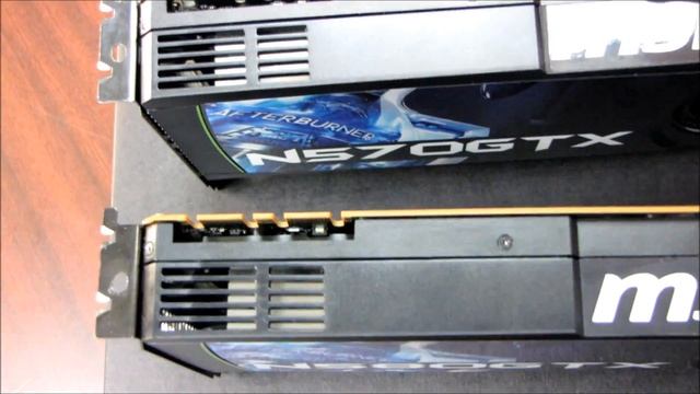 MSI GeForce GTX 570 Length Comparison Video Linus Tech Tips смотреть онлайн