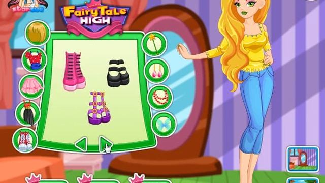 Fairy Tale High Teen Tinker Bell (Фейри Тейл Хай: Подросток Динь-Динь) - прохождение игры смотреть онлайн