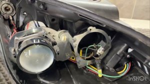 Hyundai I30 (FD)(2007-2012) установка билед линз  ZORKiY F40 Bengal Tiger - 6000K 79281112002