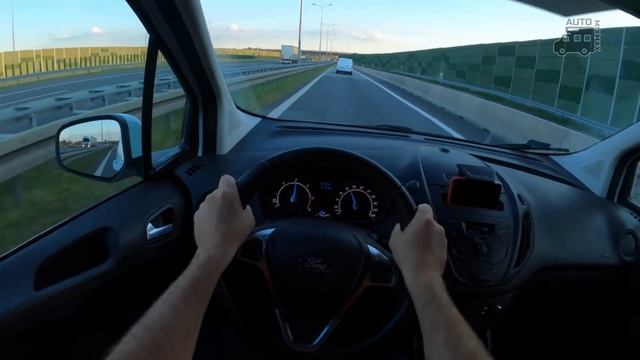Дорожный тест драйв FORD TOURNEO COURIER | Test drive FORD TOURNEO COURIER смотреть онлайн
