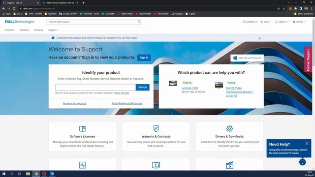 สอนดาวน์โหลด Driver Dell command updated กับไดร์เวอร์ต่างๆของคอมพิวเตอร์ смотреть онлайн