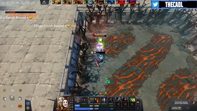 НЕВЕРОЯТНОЕ ПРОТИВОСТОЯНИЕ в CUSTOM HERO CHAOS DOTA 2