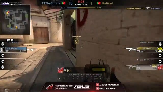 ASUS ROG Q1 CS:GO: Grupo B - 3 / 3 смотреть онлайн