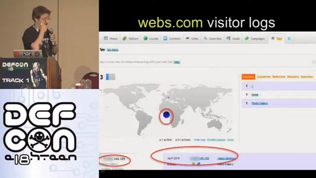 DEFCON 18: Social Networking Special Ops: Extending Data Visualization Tools for Faster Pwnage 3/4 смотреть онлайн