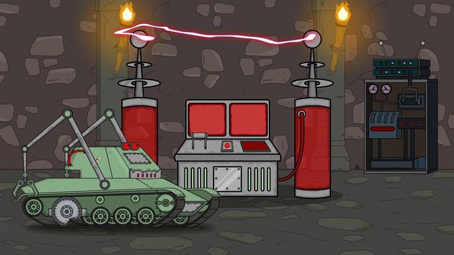 МОНСТР КВ-6 против КВ-44-Мультики про танки смотреть онлайн