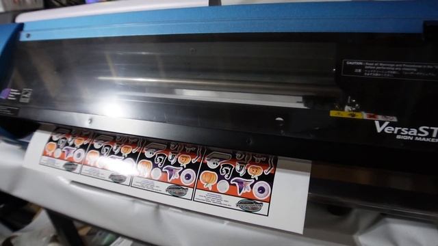 Roland BN20 to Print Cut Halloween sticker handouts for my daughters class & did this quick смотреть онлайн