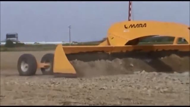 Планировщик почвы Mara(Италия).Выравниватель грунта, грейдер на тракторе