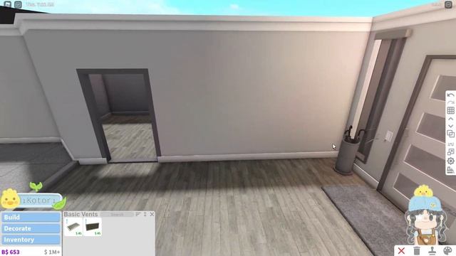 Bloxburg - Modern Family House Speedbuild (no Gamepasses)