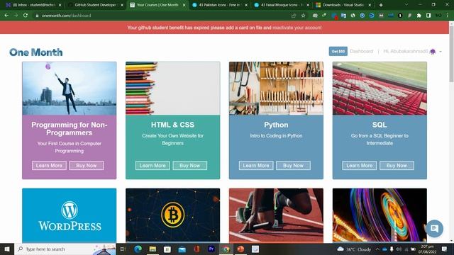 How To Get Free One Month | Free Tech courses for You | GitHub Student Developer Pack смотреть онлайн