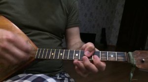 Наигрыш Русского на балалайке классического строя