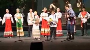 народный детский ансамбль народной песни "Ягодка" с. Кошки Самарская область "Ты береза".