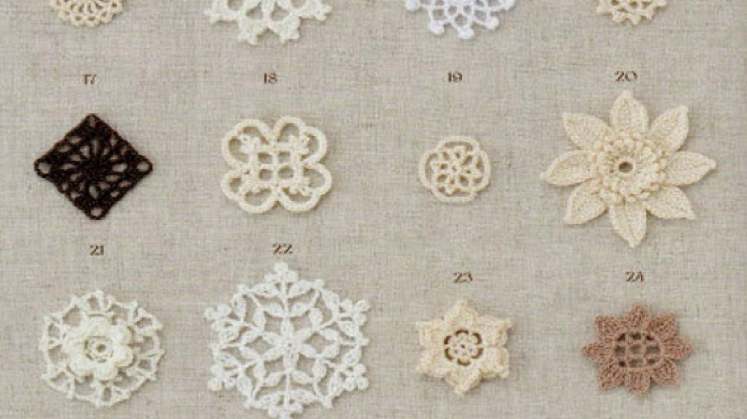 МИНИ-МОТИВЫ. Вязание крючком. смотреть онлайн