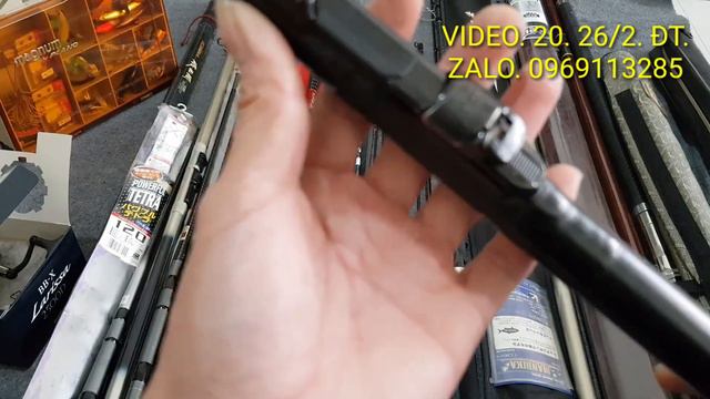 Cần câu nhật bãi. Video 20. 26/2. Cần iso. Lure. 2 khúc. Máy iso larissa. смотреть онлайн