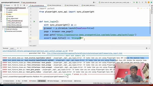 19-Powerful Test Reporting with Pytest HTML Plugin: Generate Detailed Reports Playwright Automation смотреть онлайн