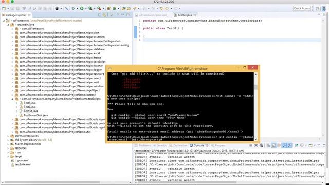 Git Commands to Add File in Remote Repository Video-3 смотреть онлайн