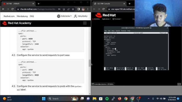 Podman 8.5 Lab : Container Orchestration with Kubernetes and OpenShift | Rizky Dzaky смотреть онлайн