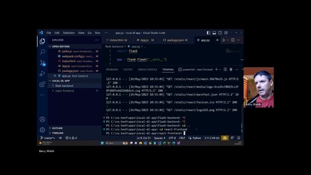 Deploying AI apps: React.js on AWS Lambda 2.3 смотреть онлайн