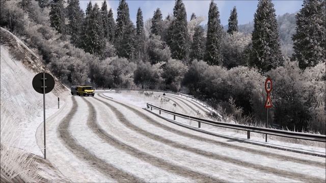 Initial D(elivery) - Ford Transit Drifting in Snow | Assetto Corsa VR Gameplay смотреть онлайн