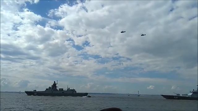 Генеральная репетиция парада ВМФ в Кронштадте смотреть онлайн