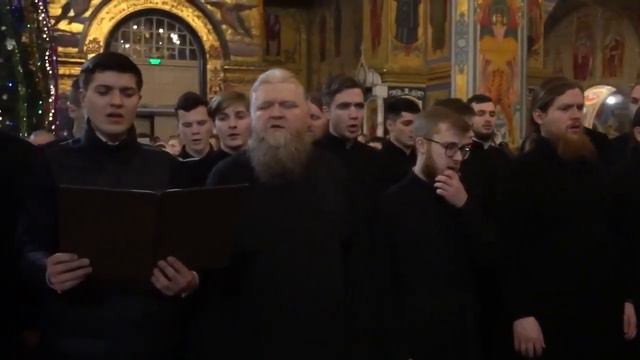 День памяти преподобного Амфилохия Почаевского. Почаевская Лавра, 31.12.2023г. Всеночное бдение. смотреть онлайн
