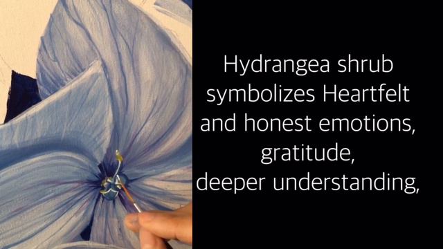 Each Day I Love You More - Blue Hydrangea -By HSIN LIN ART / @Helloinnerpeace / Timelapse Art video смотреть онлайн