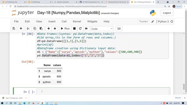 PYTHON-18 | NUMPY | PANDAS | MATPLOT LIBRARY смотреть онлайн