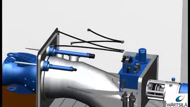 Устройство водомёта Wärtsilä смотреть онлайн