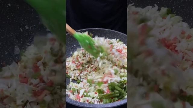 #Shorts - Овощной момос ASMR #еда #кулинария #кухня #asmr