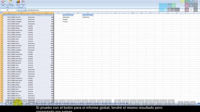 Curso Práctico Programación VBA Excel 2007: Crear Tablas Dinámicas. Sesión 11. Vídeo 2 de 2. смотреть онлайн
