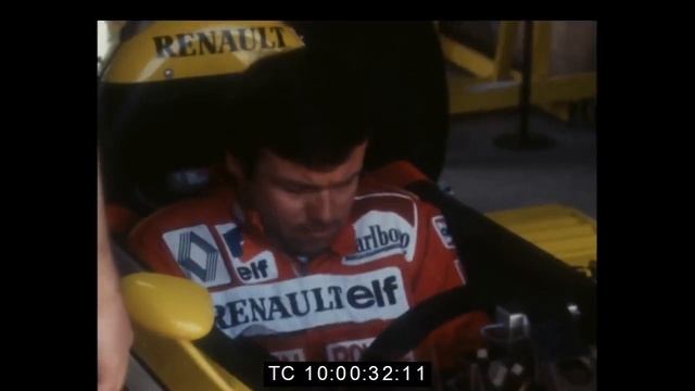 Patrick Tambay Renault F1 1984 pre-season testing смотреть онлайн