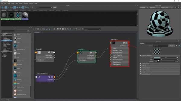 Maya для начинающих - Редактор материалов Hypershade | Урок 7