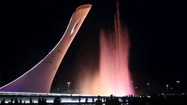 Поющий фонтан, олимпийский парк смотреть онлайн