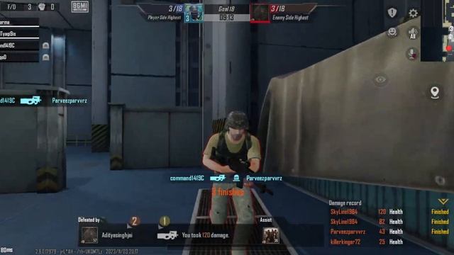 arena match gameplay