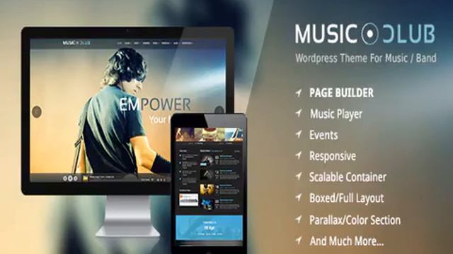 Music Club - Band | Party Wordpress Full Activated 2021 смотреть онлайн