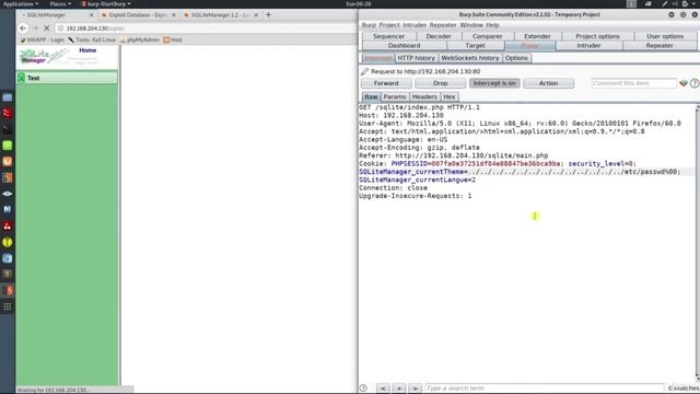 66 SQLite Manager File Inclusion CVE 2007 1232 смотреть онлайн
