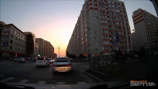 30 07 2015 Ставрополь, ул. Тухачевского - резкий смотреть онлайн