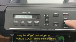 Brother DCP T310 InkBox Full Reset Guide