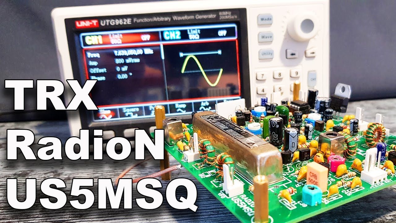 Трансивер RadioN от US5MSQ часть 1. Основная плата.