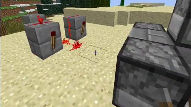 Пулемет из раздатчика в Minecraft смотреть онлайн