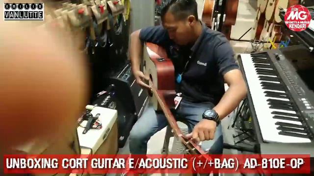 Unboxing Gitar CORT E/ACOUSTIC (+/+BAG) AD-810E-OP (@MG SPORT & MUSIK Gramedia Kendari) смотреть онлайн