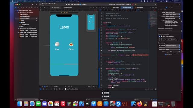 Pasta Timer App Video 2 смотреть онлайн