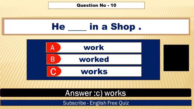 Present Simple II Grammar Test II Can You Score 20/20 ? смотреть онлайн